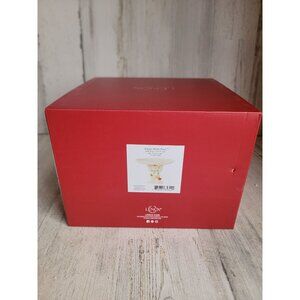 Lenox NEW Treat bowl happy holly days snowman Xmas figure cardinal bird